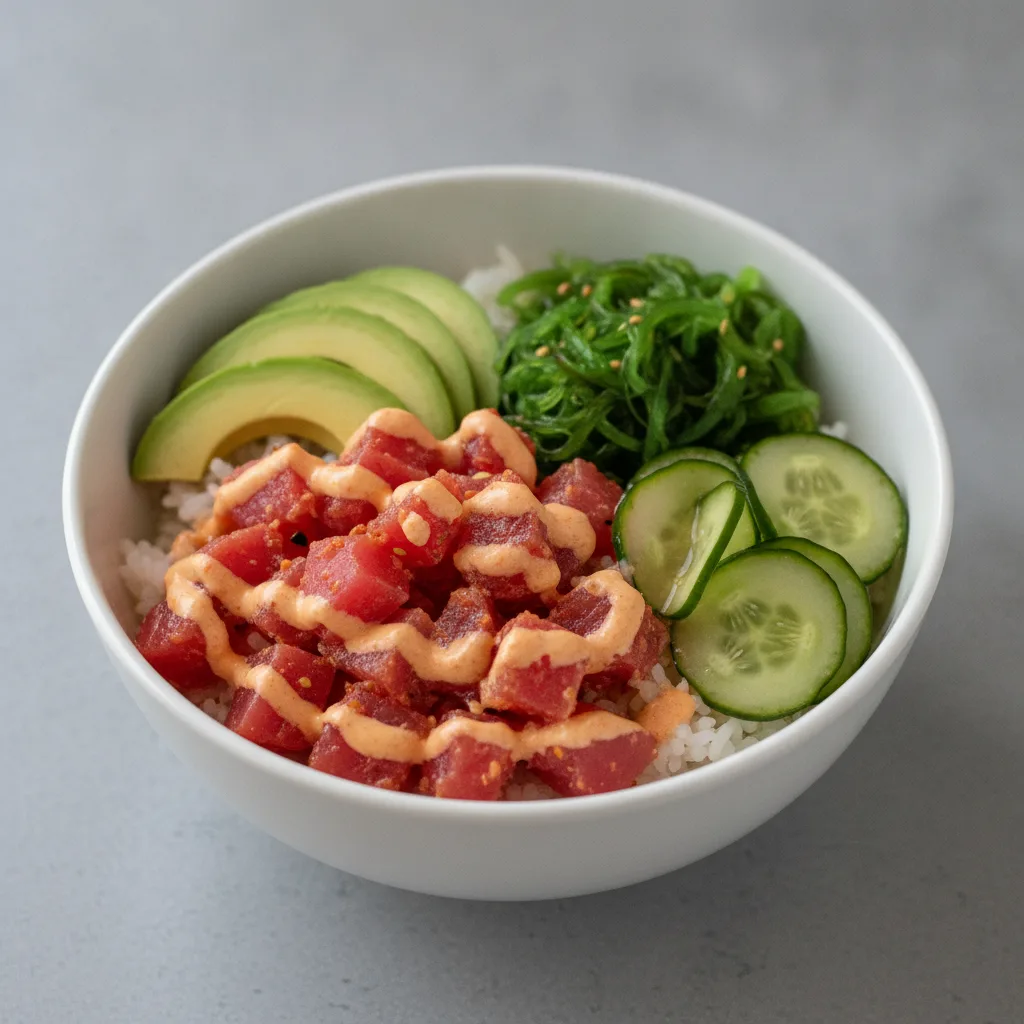 Spicy Tuna Rice Bowl
