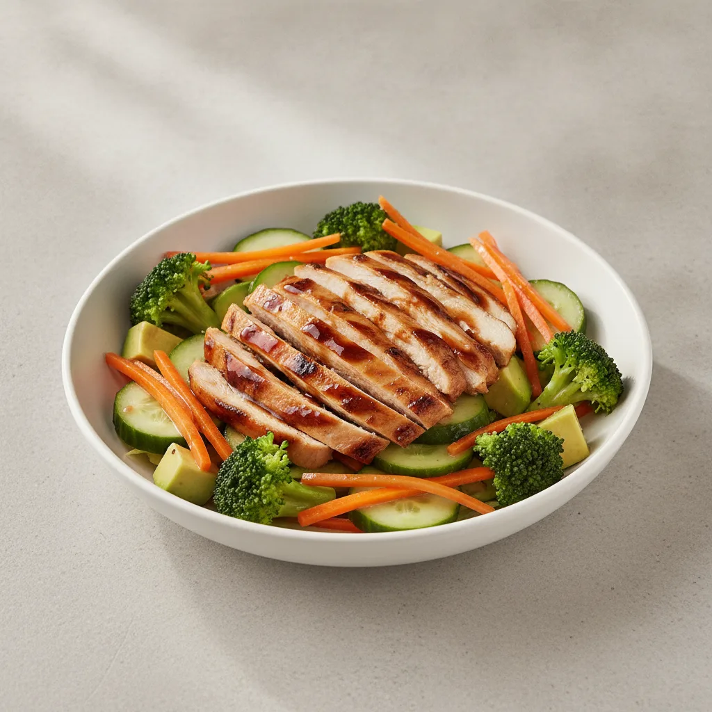 Chicken Teriyaki Salad