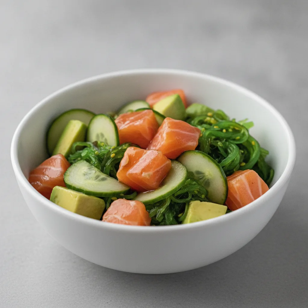 Salmon Poke (3oz) Salad