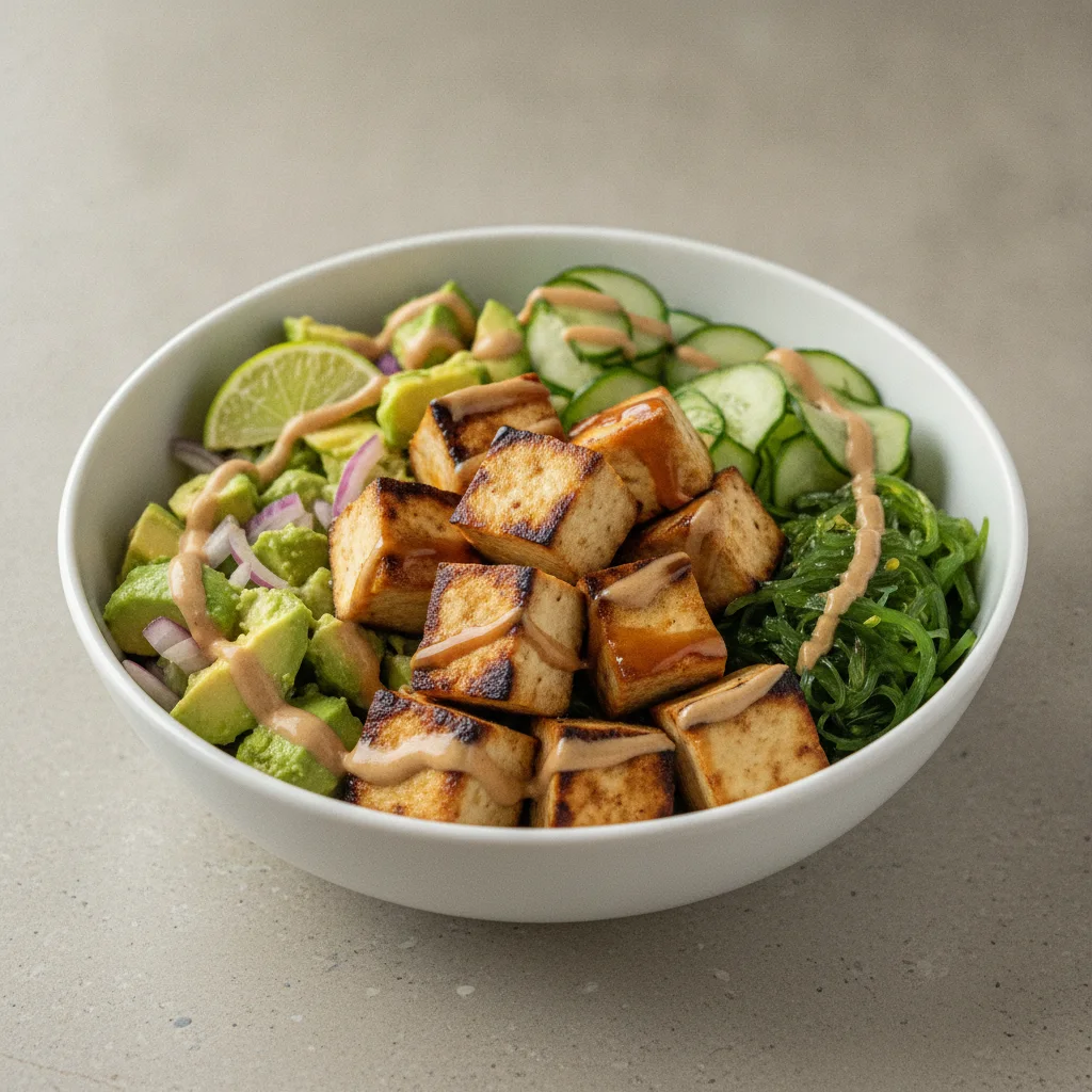 Tofu Bowl Salad