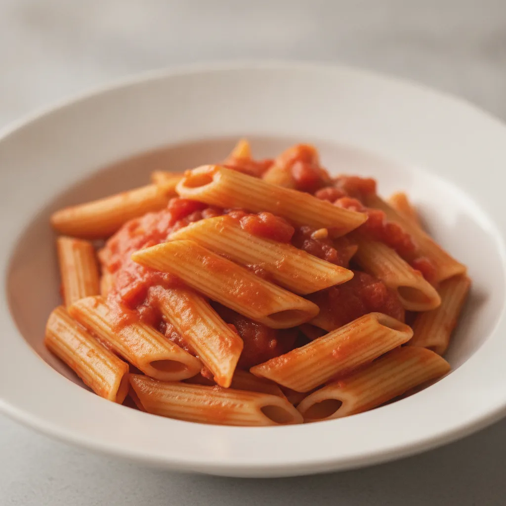Penne with Marinara Sauce