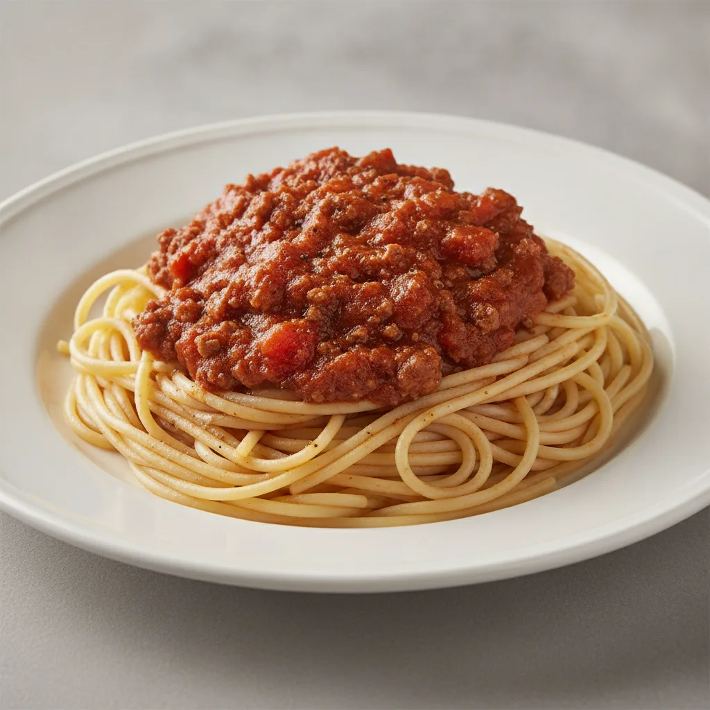 Spaghetti with Meat Sauce
