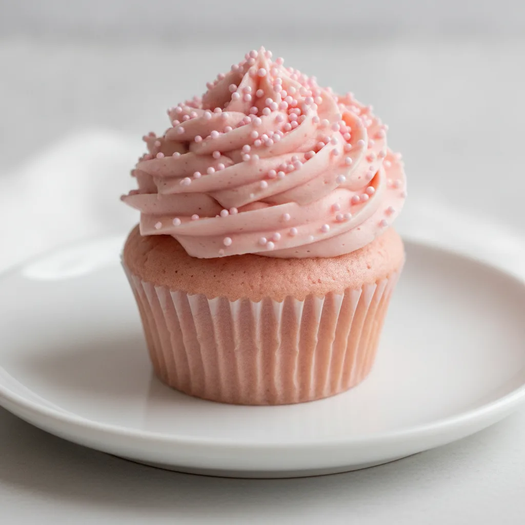 Vegan Pink Cupcakes Vegan Pink Cupcakes