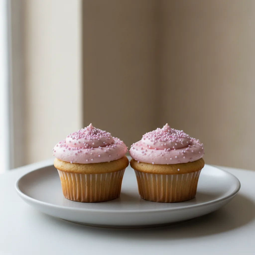 GF Pink Cupcakes GF Pink Cupcakes