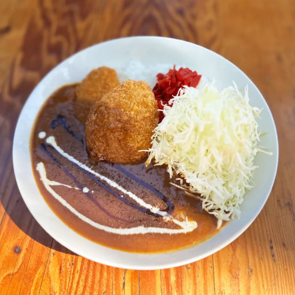 Japanese Potato Croquette Curry