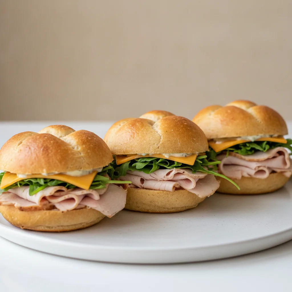 Gluten Free Challah Turkey Sliders Gluten Free Challah Turkey Sliders