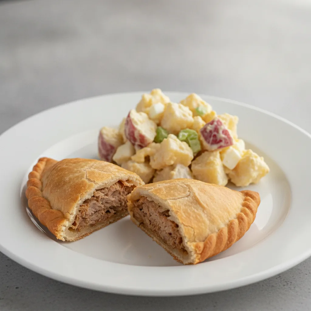 Lechon Empanada with Papi's Potato Salad