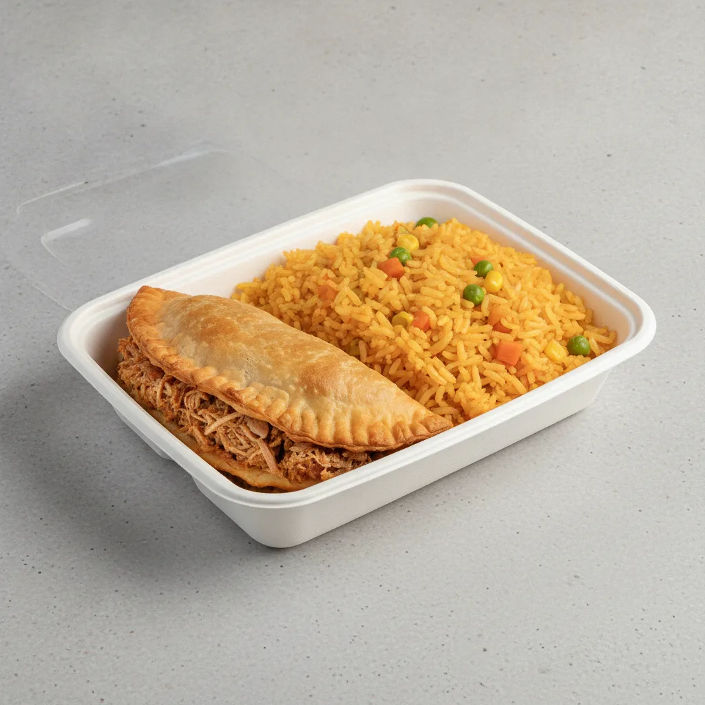 Aybonito Empanada, with Double Rice