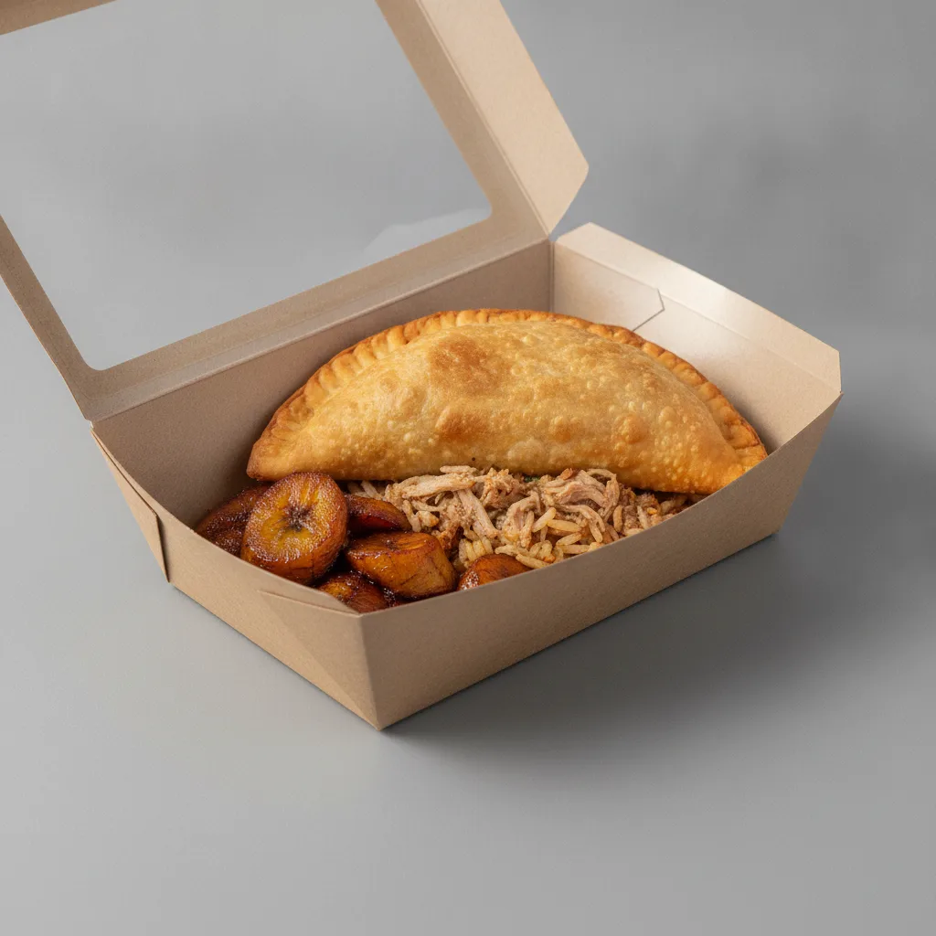 Aybonito Empanada, with Maduros