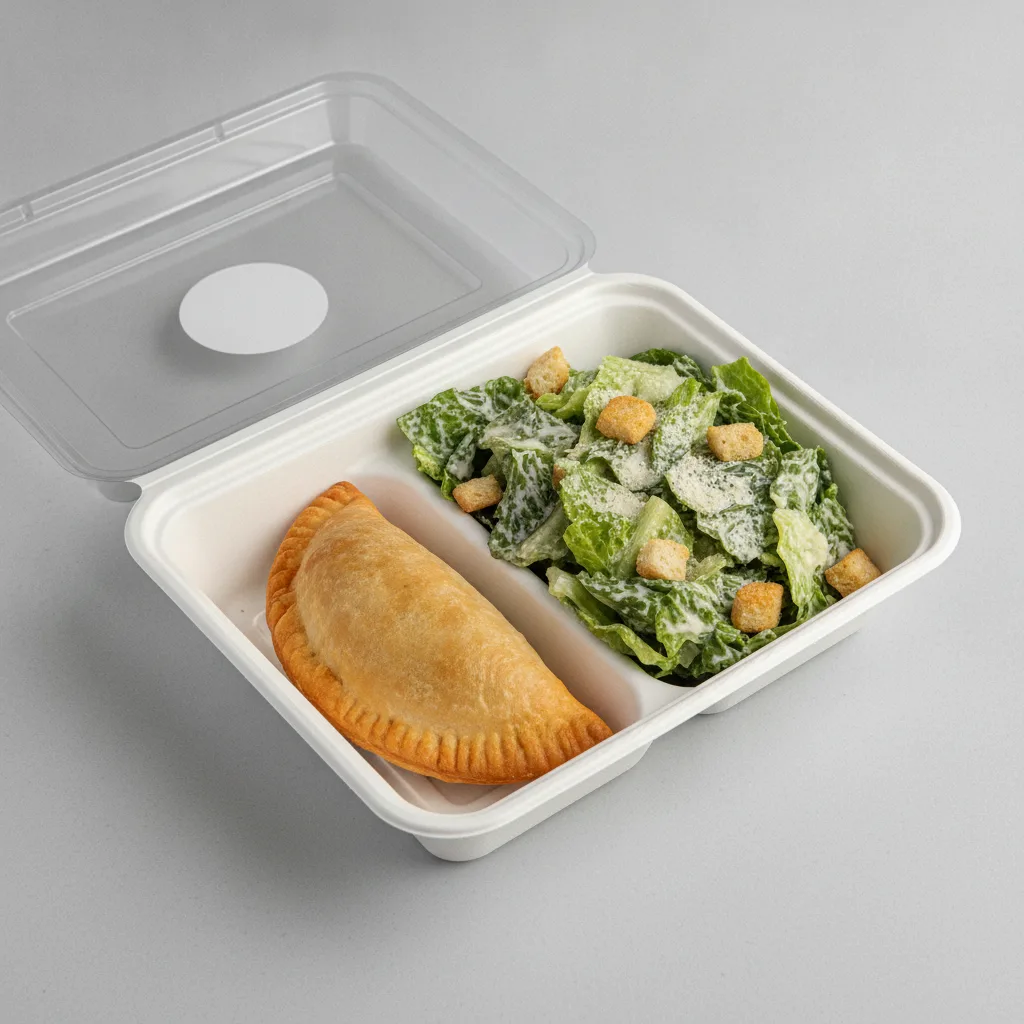 Aybonito Empanada, with Caesar Salad