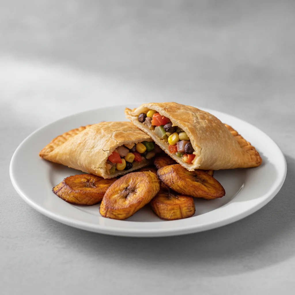 Veggie Empanada with Maduros