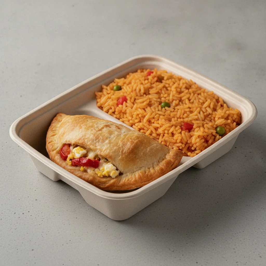 Gallina Empanada With Double Rice