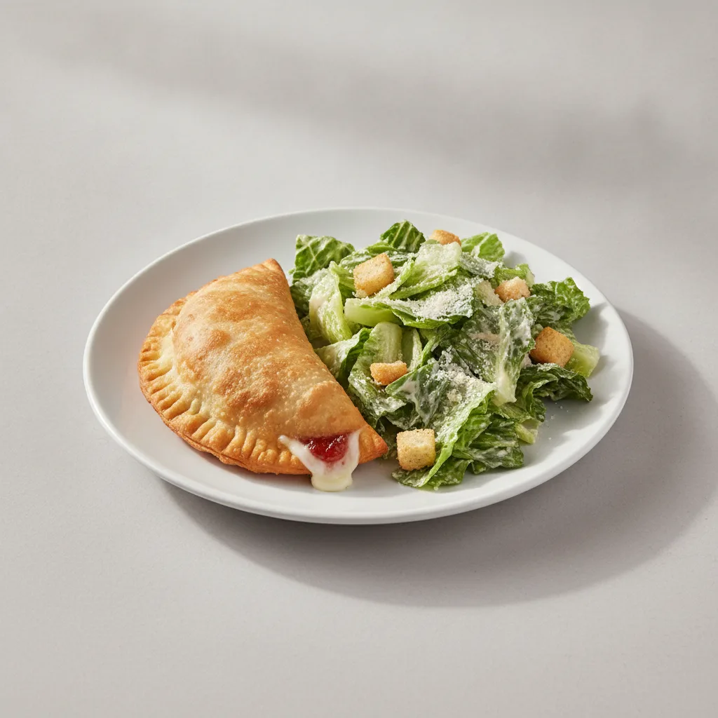 Guavacito Empanada with Caesar Salad