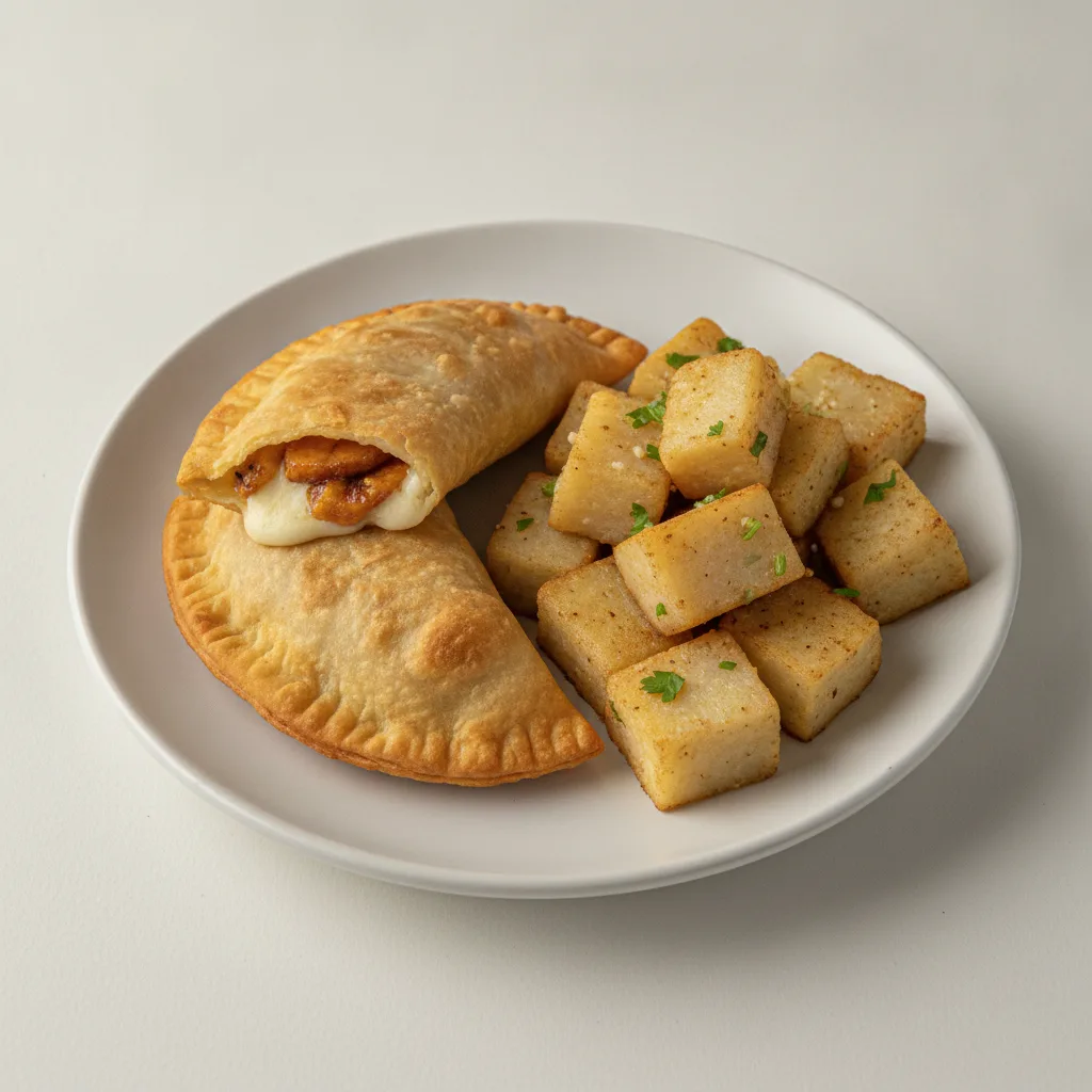 Yunque Empanada with Yuca Al Mojo