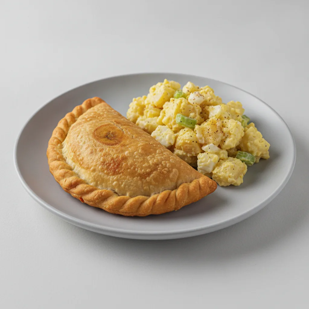 Yunque Empanada with Papi's Potato Salad