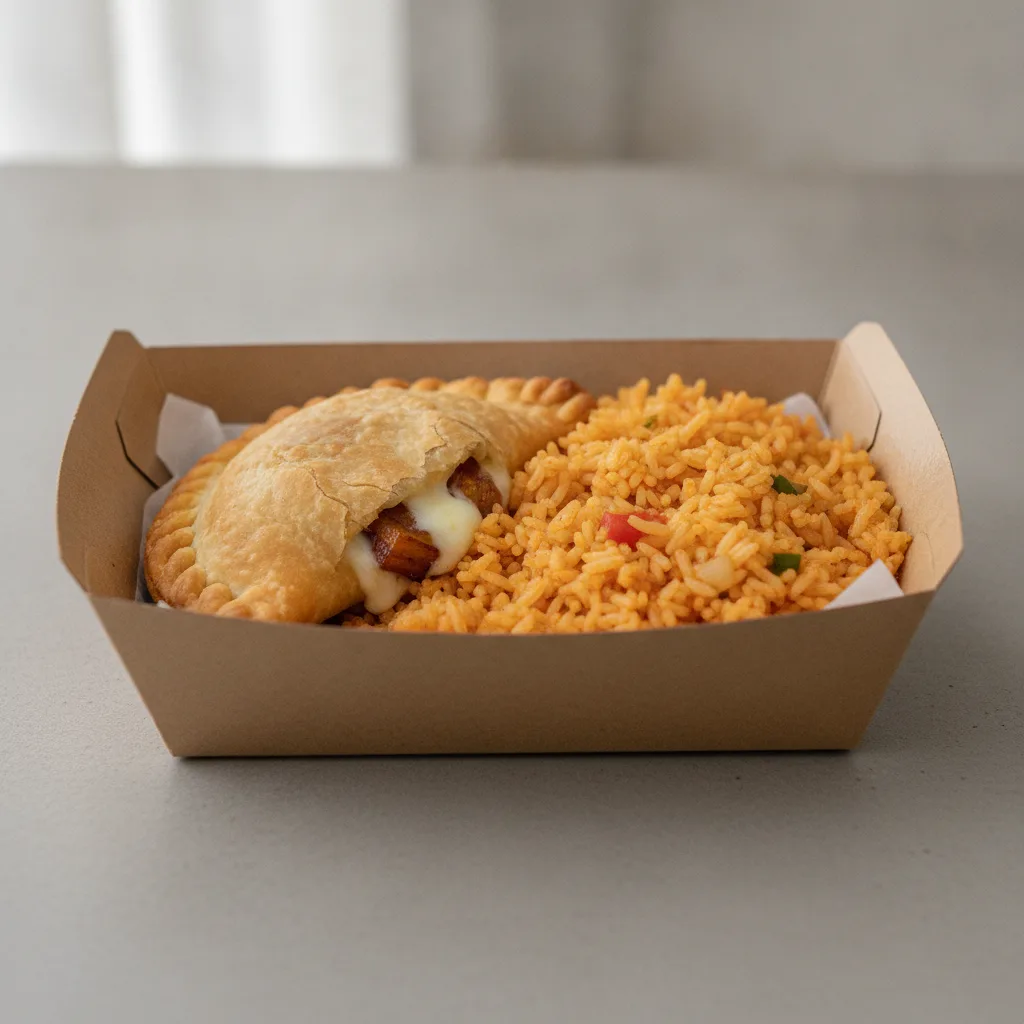 Yunque Empanada with Double Rice