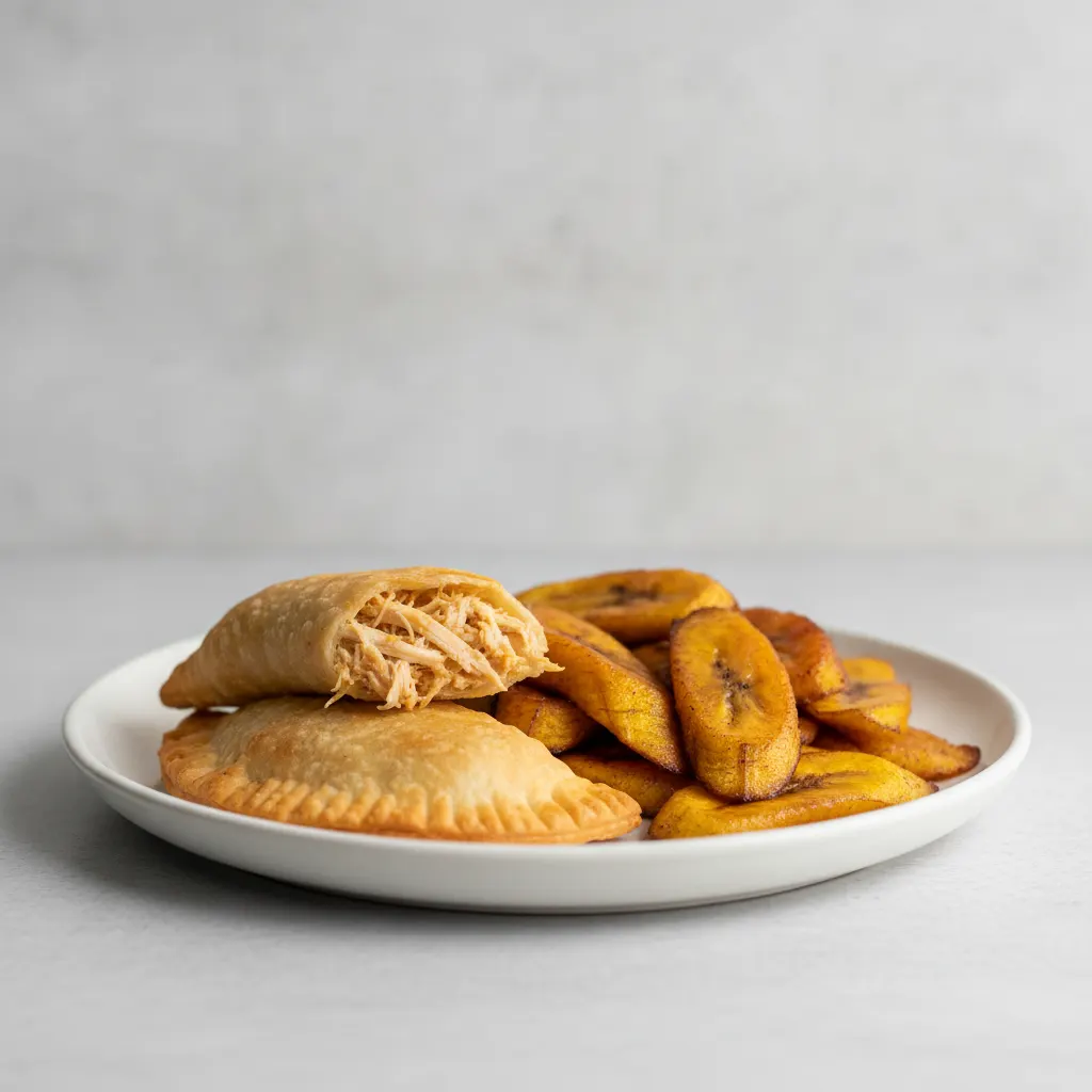 2 Flaka Empanada with Maduros