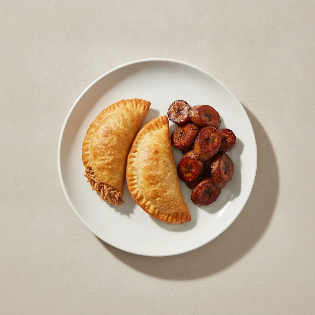 2 Lechon Empanadas with Maduros