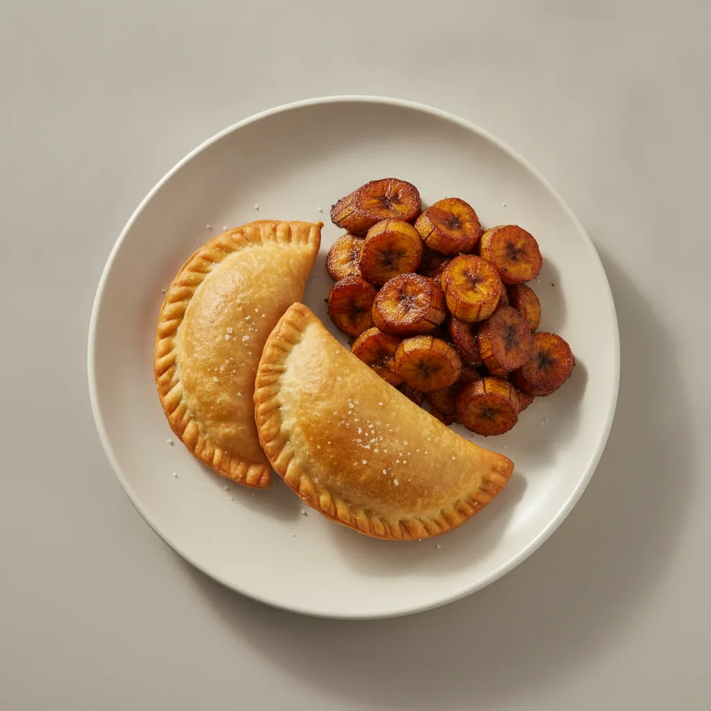 2 Vegetarian Empanadas with Maduros