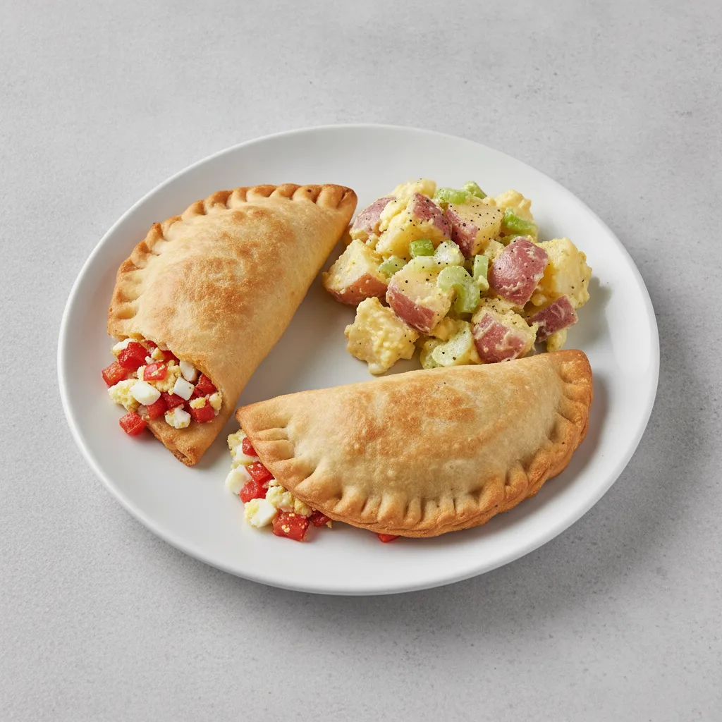 2 Gallinas Empanadas with Papi's Potato Salad