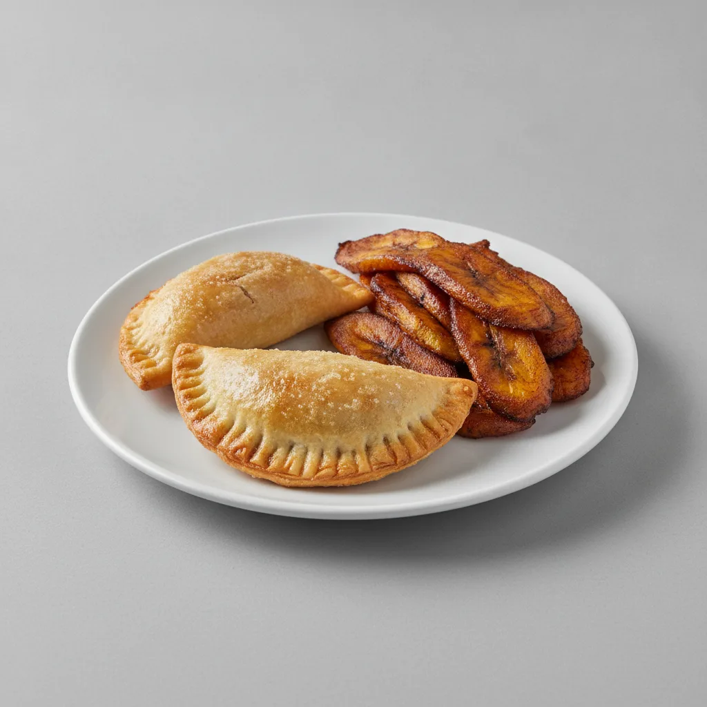 2 Cherry Pie Empanadas with Maduros
