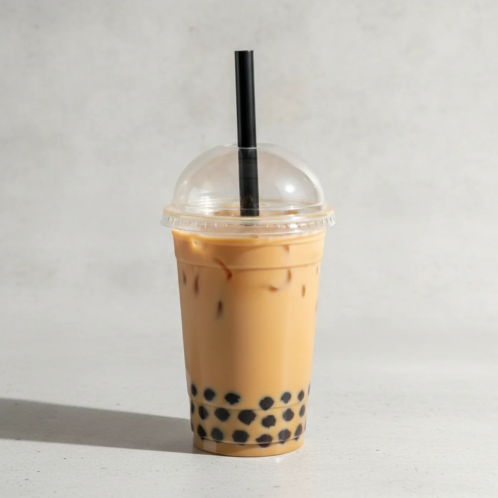 Milk Tea with Boba [24 oz 25% Sweet]