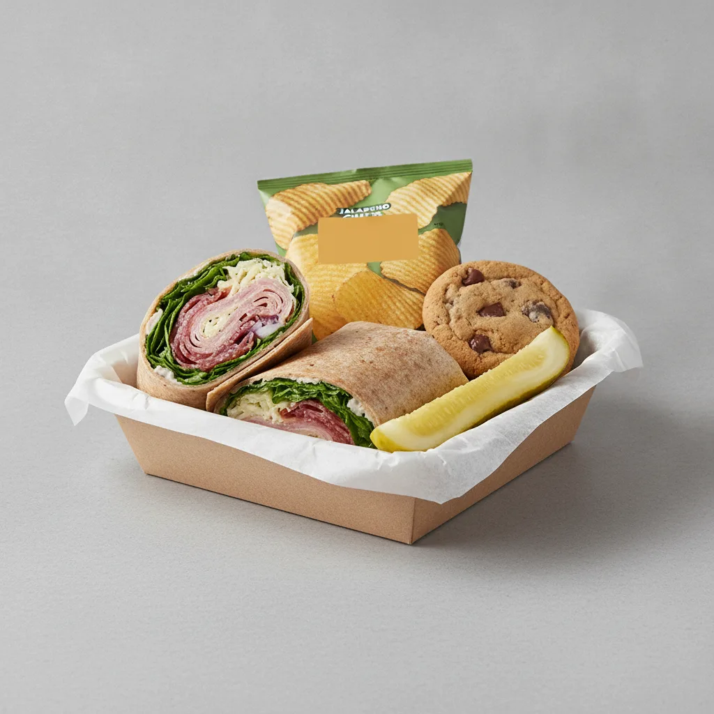 Tuscan Italian Wrap Box Lunch with Jalapeno Jimmy Chips®