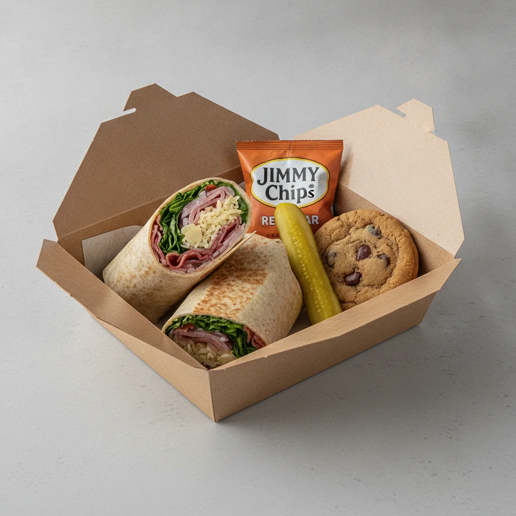 Tuscan Italian Wrap Box Lunch with Regular Jimmy Chips®