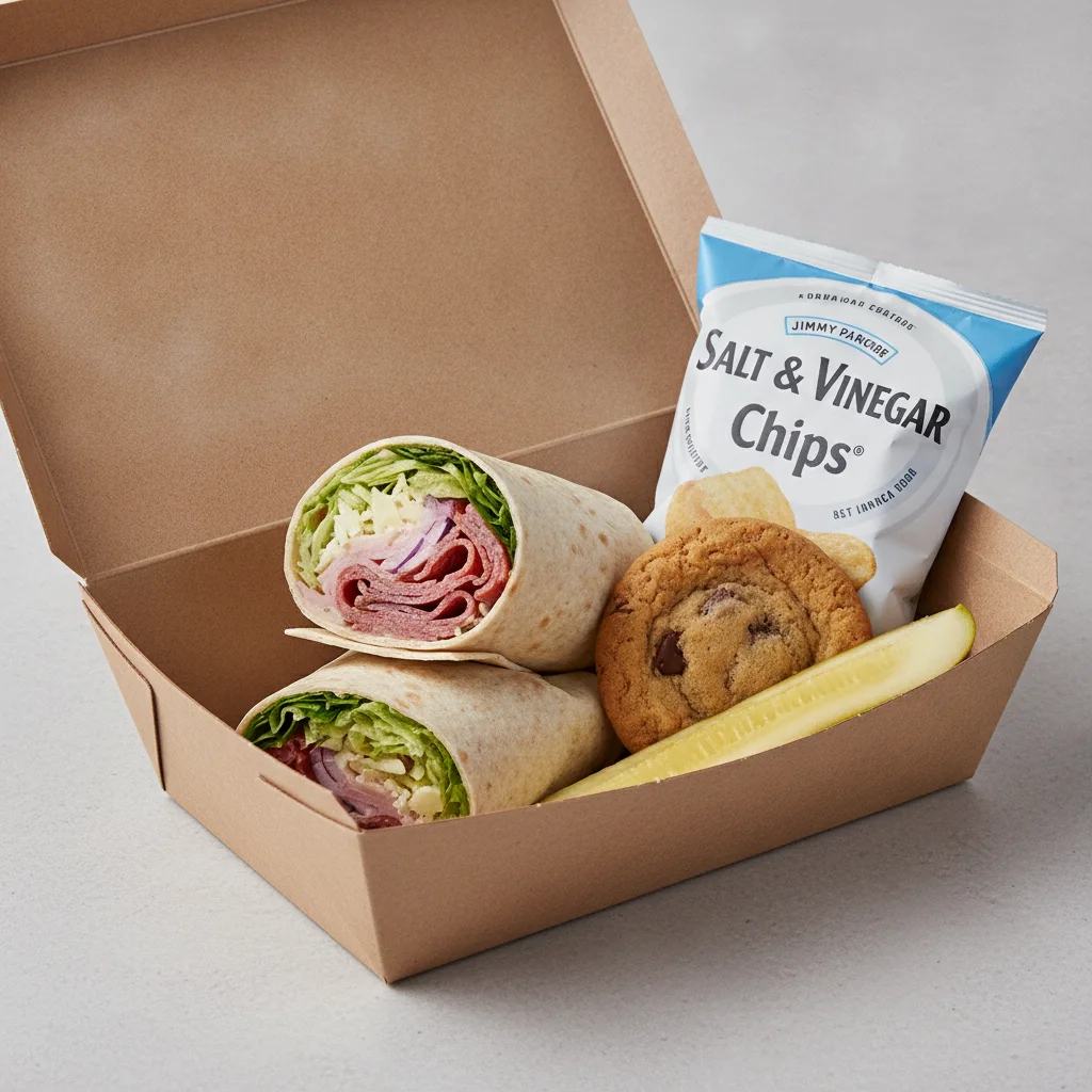 Tuscan Italian Wrap Box Lunch with Salt & Vinegar Jimmy Chips®
