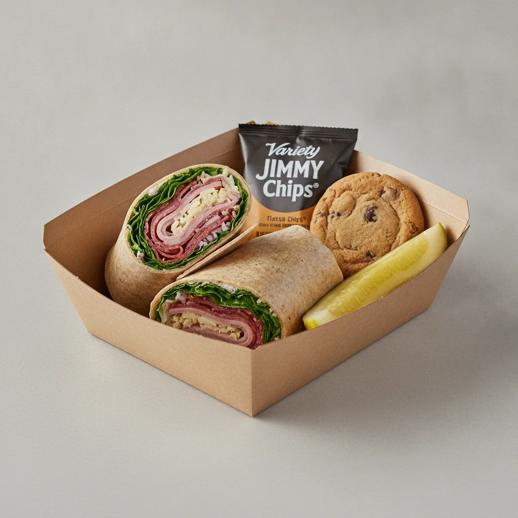 Tuscan Italian Wrap Box Lunch with Variety Jimmy Chips®