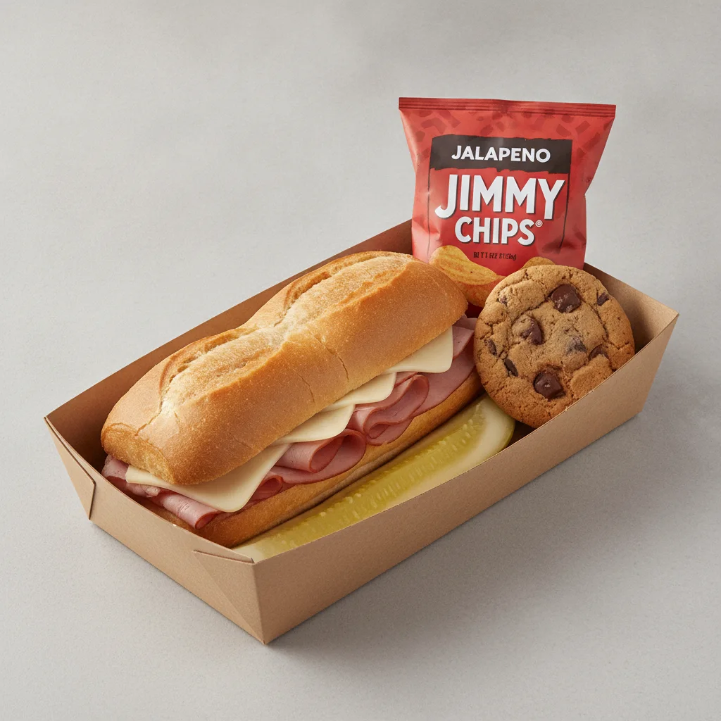 Slim 1 - Ham & Cheese Box Lunch with Jalapeno Jimmy Chips®
