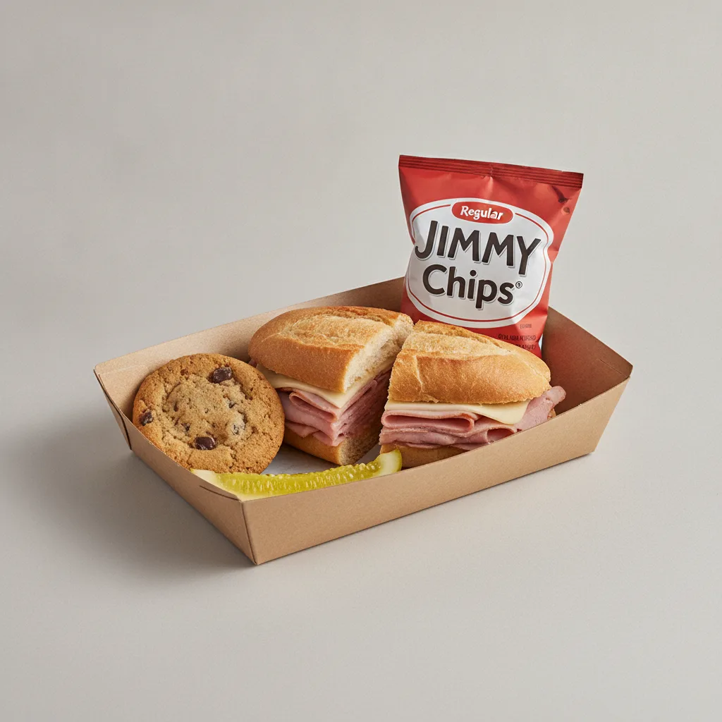 Slim 1 - Ham & Cheese Box Lunch with Regular Jimmy Chips®