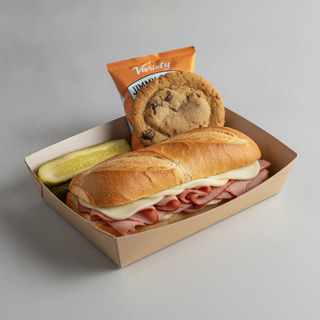 Slim 1 - Ham & Cheese Box Lunch with Variety Jimmy Chips®