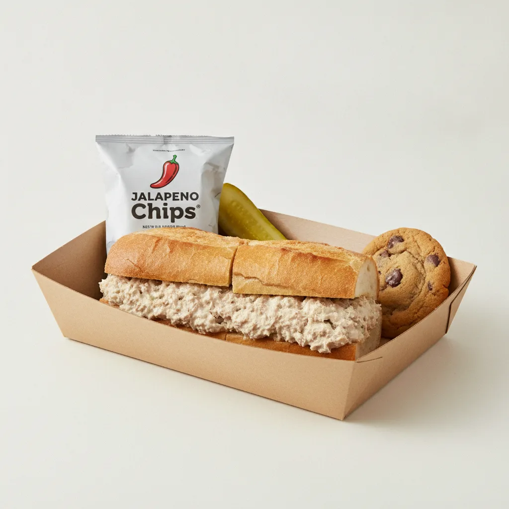 Slim 3 - Tuna Salad Box Lunch with Jalapeno Jimmy Chips®