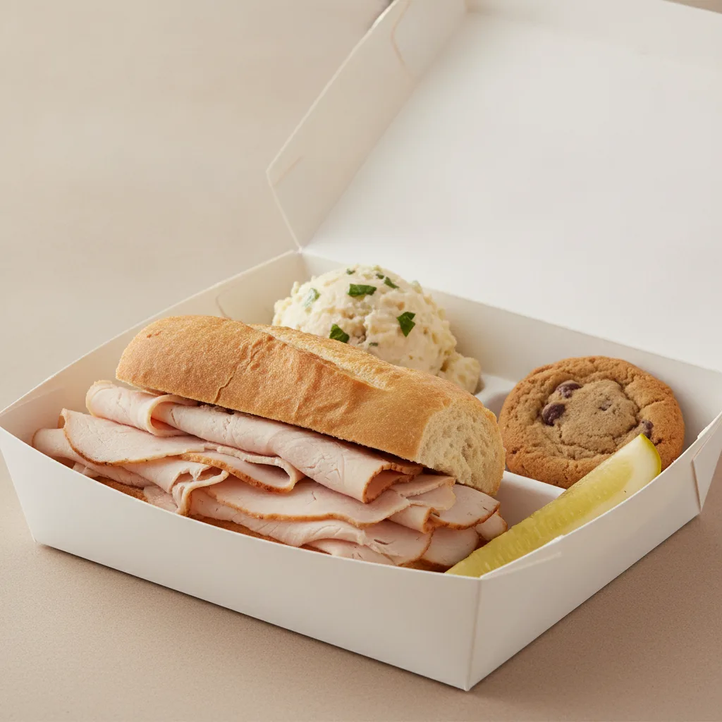 Slim 4 - Turkey Breast Box Lunch with Homestyle Potato Salad