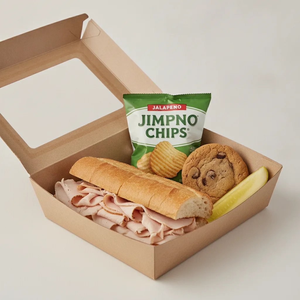 Slim 4 - Turkey Breast Box Lunch with Jalapeno Jimmy Chips®