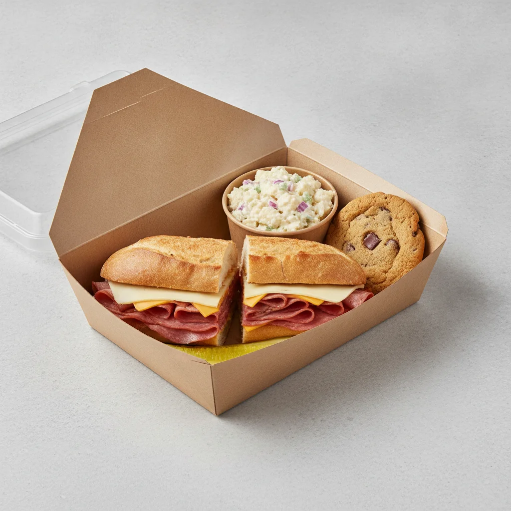 Slim 5 - Salami, Capicola, Cheese Box Lunch with Homestyle Potato Salad