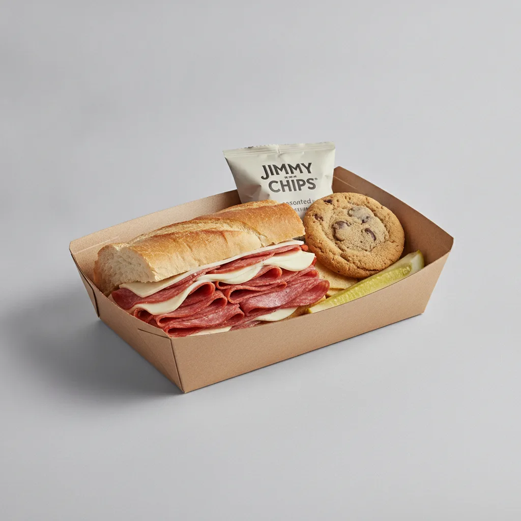 Slim 5 - Salami, Capicola, Cheese Box Lunch with Variety Jimmy Chips®