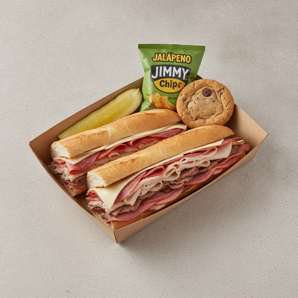 The Garg - Salami, Capicola, Turkey, Roast Beef, Ham & Provolone Box Lunch with Jalapeno Jimmy Chips®