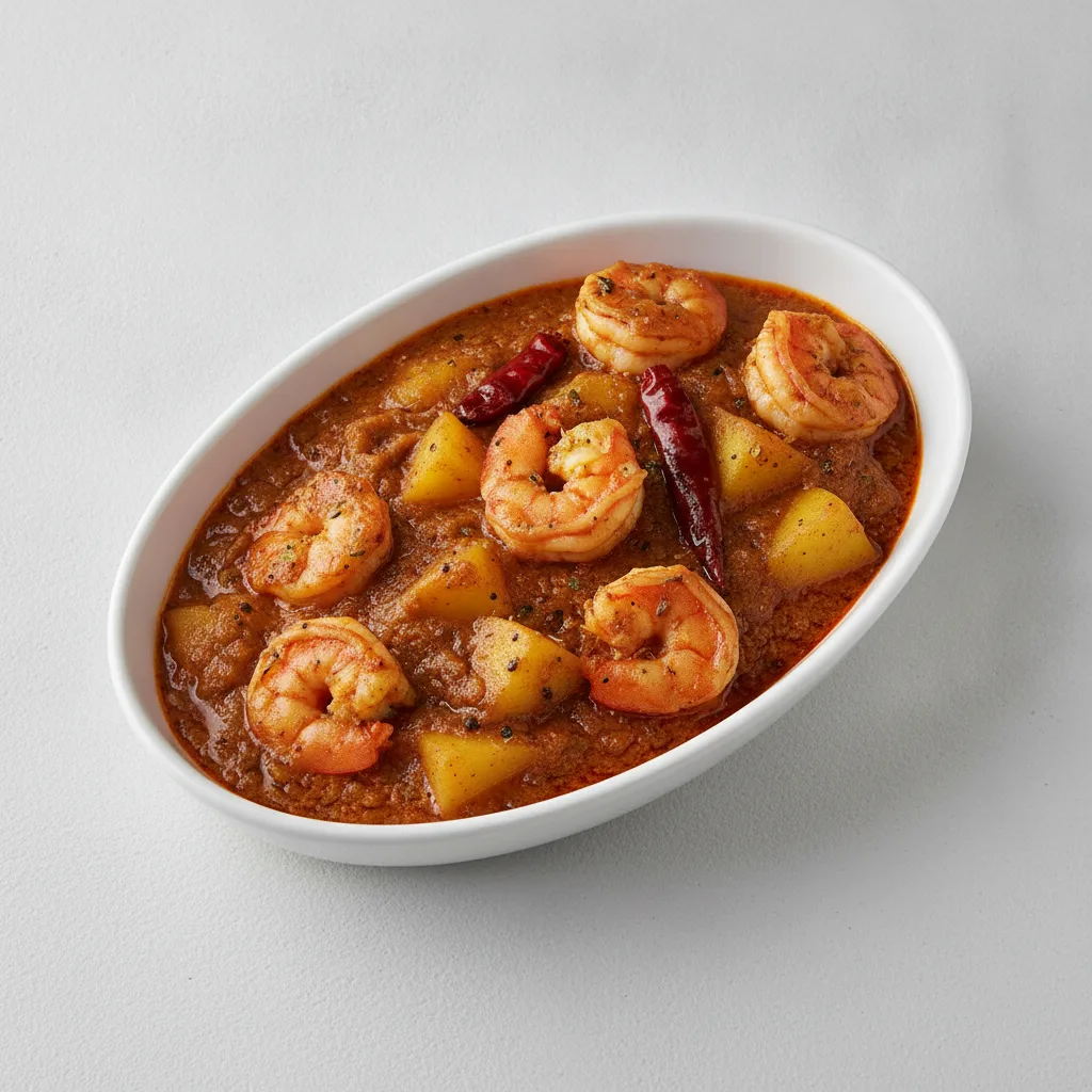 Shrimp Vindaloo (Medium Tray)