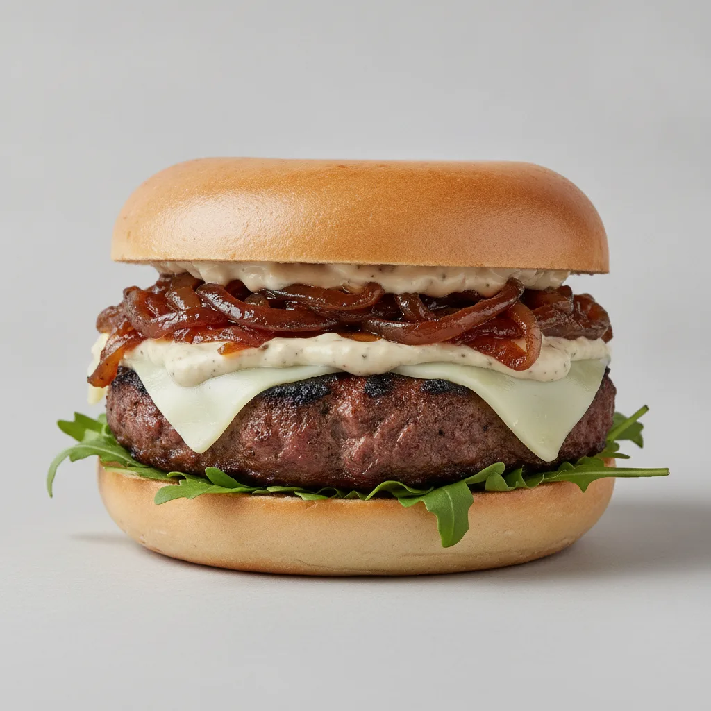 Burger Bagel (Plain Bagel) Burger Bagel (Plain Bagel)
