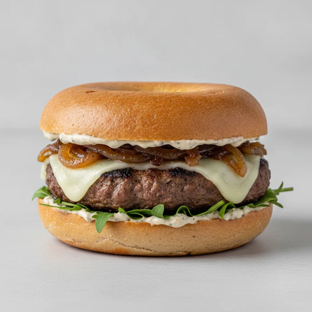 Burger Bagel (Gluten Free Bagel) Burger Bagel (Gluten Free Bagel)