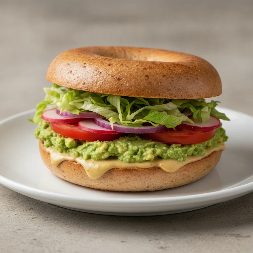 Green Bagel (Whole Wheat Bagel) Green Bagel (Whole Wheat Bagel)