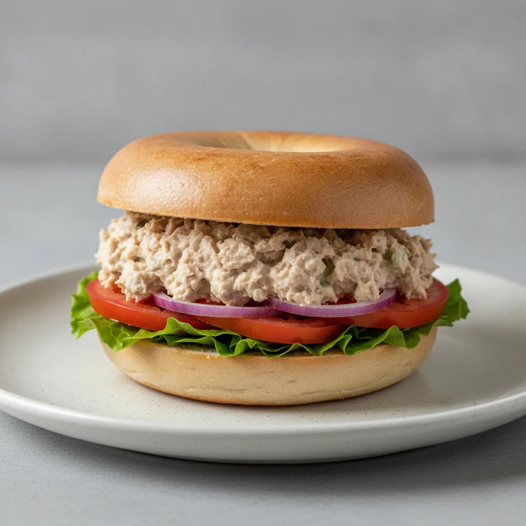 Tuna Salad Spread Bagel (Plain Bagel) Tuna Salad Spread Bagel (Plain Bagel)