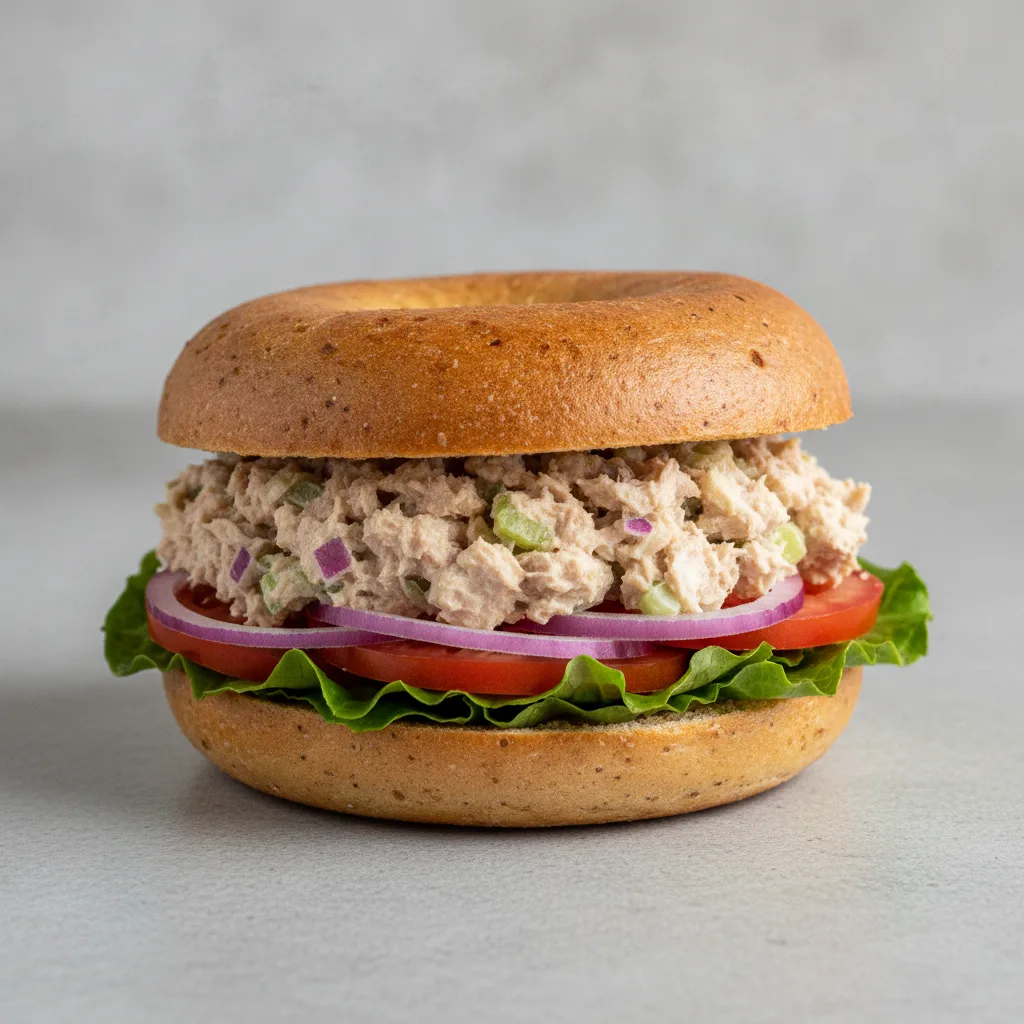 Tuna Salad Spread Bagel (Gluten Free Bagel) Tuna Salad Spread Bagel (Gluten Free Bagel)