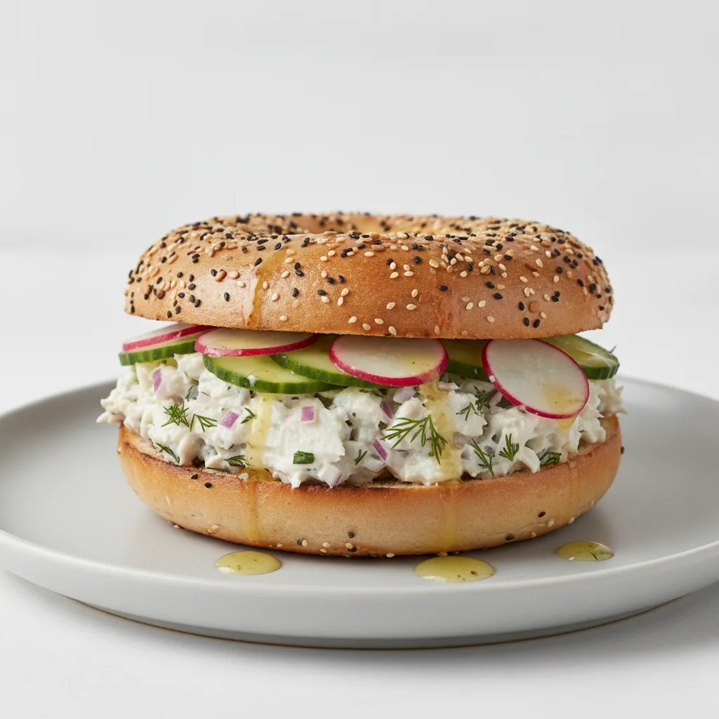 Whitefish Salad Spread Bagel (Everything Bagel) Whitefish Salad Spread Bagel (Everything Bagel)