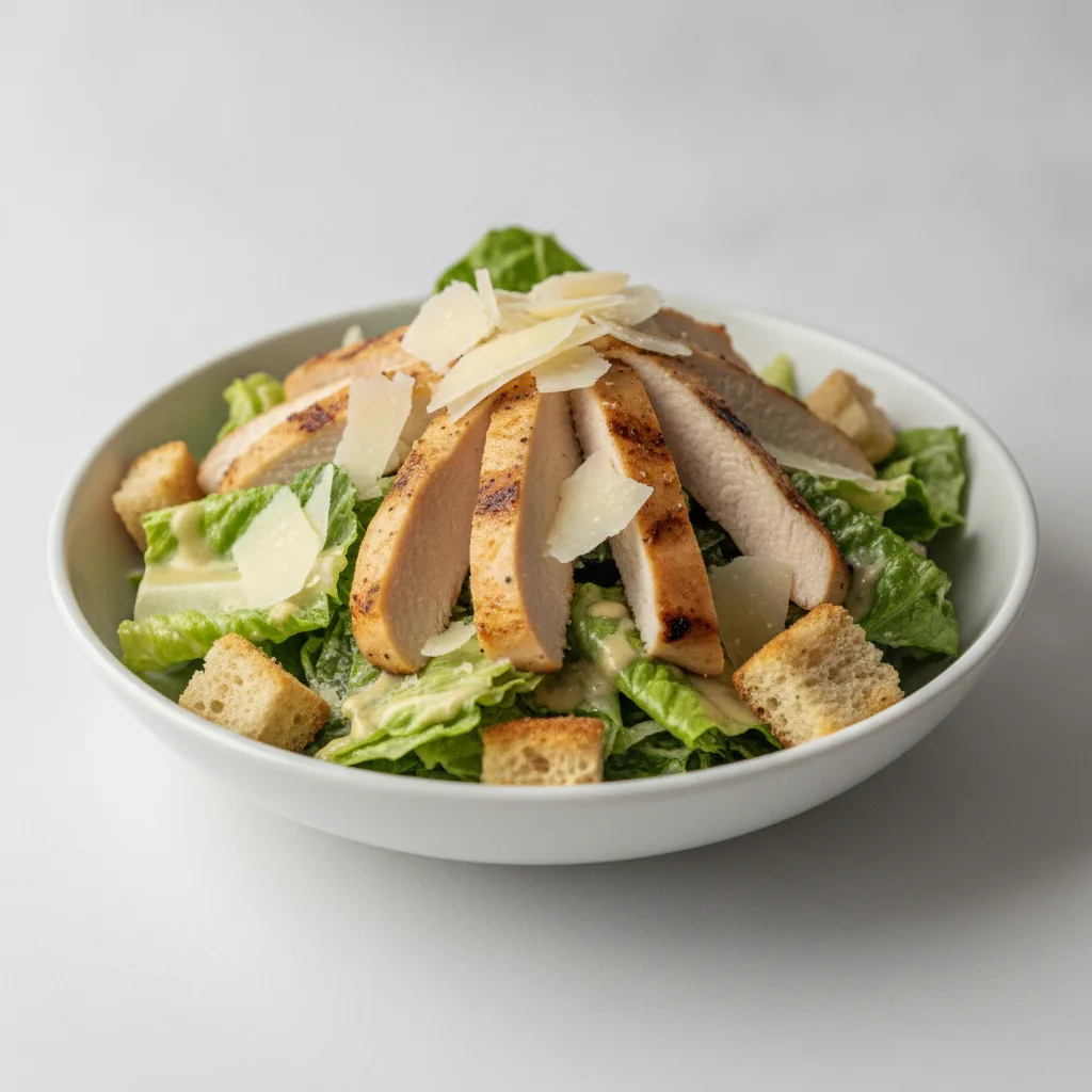 Caesar Salad with Chicken Caesar Salad with Chicken