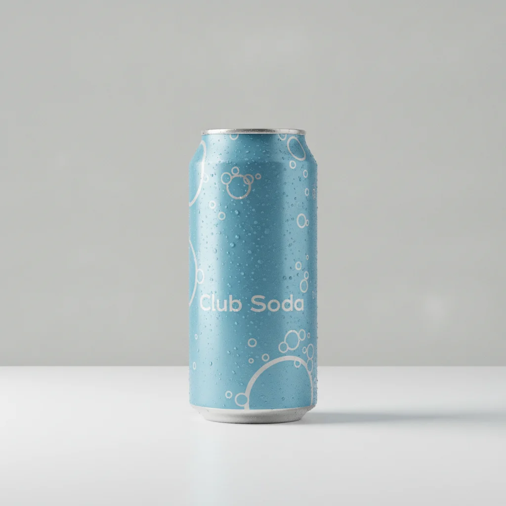 Club Soda Can Club Soda Can