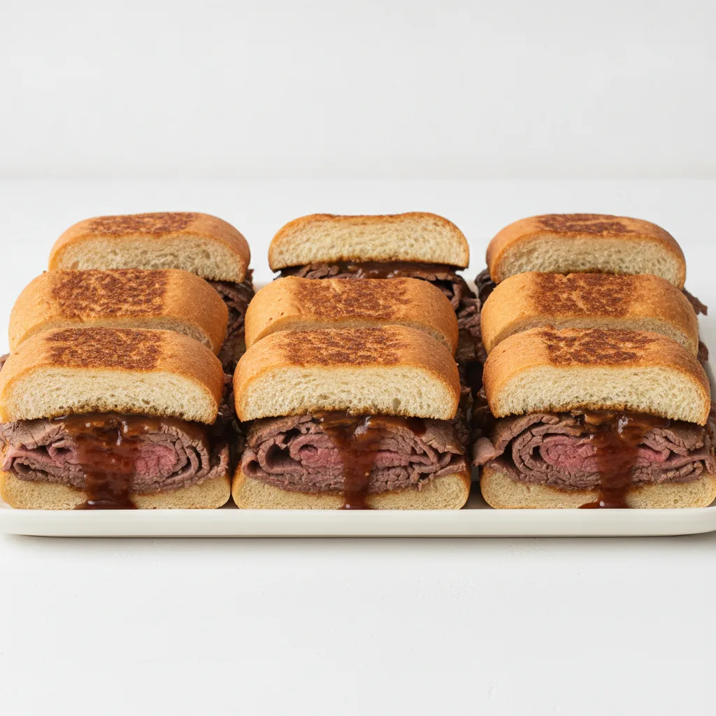 Hot Beef Sandwich Tray