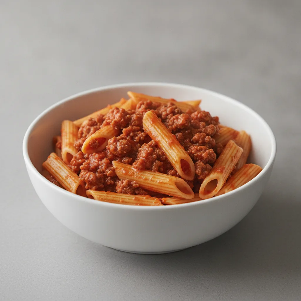 Beef Penne Pasta